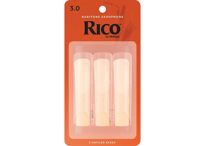 Rico RLA0330 трости для баритон-саксофона, RICO (3), 3шт.в пачке