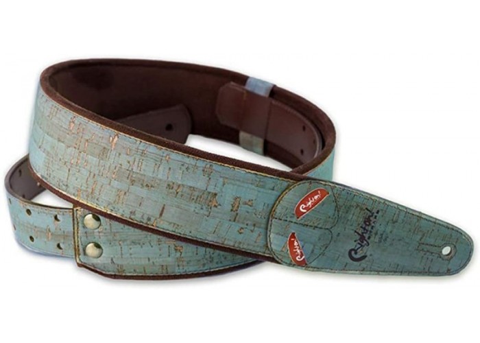 RightOn Straps 8401070040088 Mojo Cork Teal Ремень для гитары