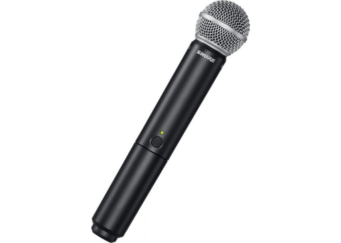 SHURE BLX2/SM58 K3E 606-638 MHz ручной передатчик для радиосистем с капсюлем динамического микрофона