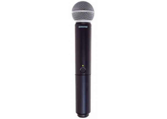 SHURE BLX2/SM58 M17 662-686 MHz ручной передатчик для радиосистем с капсюлем динамического микрофона