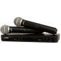 SHURE BLX288E/PG58 K3E 606-638 MHz двухканальная радиосистема с двумя ручными передатчиками PG58