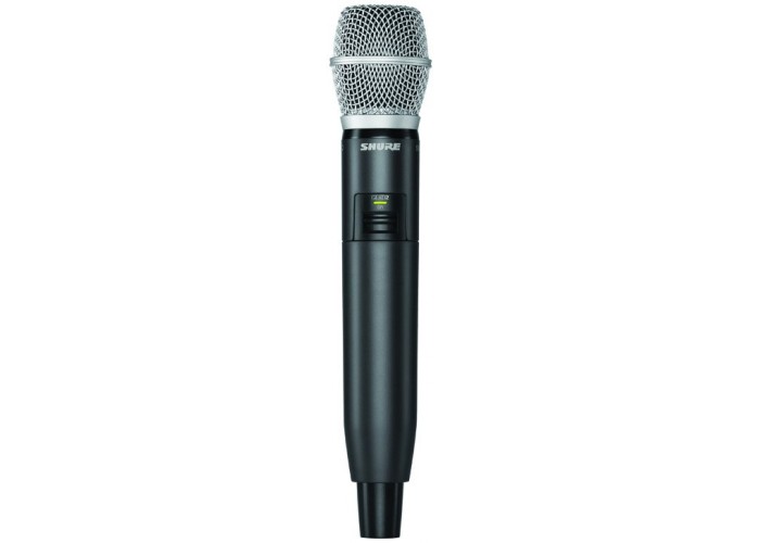 SHURE GLXD2/SM86 Z2 2.4 GHz ручной передатчик для цифровых радиосистем с капсюлем микрофона SM86