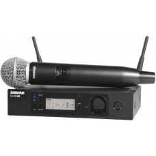 SHURE GLXD24RE/SM58 Z2 2.4 GHz рэковая цифровая радиосистема GLXD Advanced с ручным передатчиком SM5