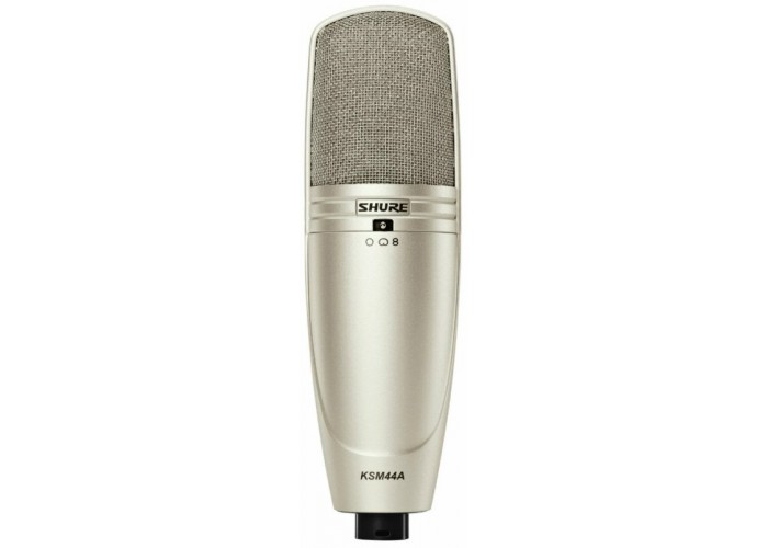 SHURE KSM44A/SL студийный конденсаторный микрофон с алюминиевым кофром и гибким креплением