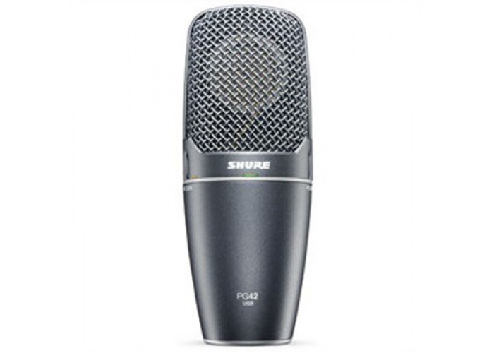 SHURE PG42USB кардиоидный конденсаторный вокальный микрофон c большой диафрагмой