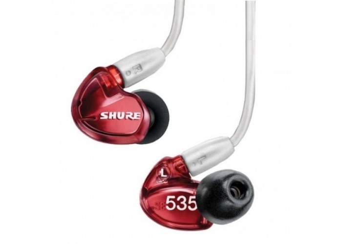 SHURE SE535LTD+BT1-EFS беспроводные внутриканальные Bluetooth наушники с тремя арматурными драйверам