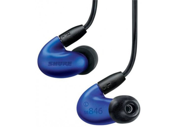 SHURE SE846-K+BT1-EFS премиальные беспроводные внутриканальные Bluetooth наушники, цвет черный.