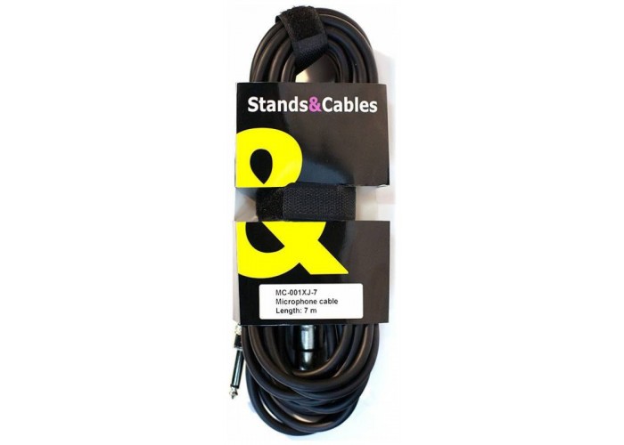 STANDS & CABLES MC-001XJ-7 микрофонный кабель XLR мама - JACK моно, длина 7 метров