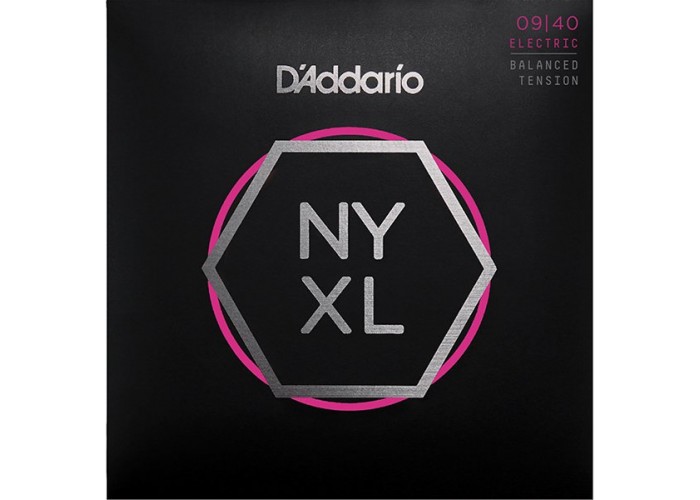 D'ADDARIO NYXL0940BT Струны для электрогитары Super Light, 09-40