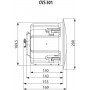 TANNOY CVS 301 - потолочный громкоговоритель, НЧ 3