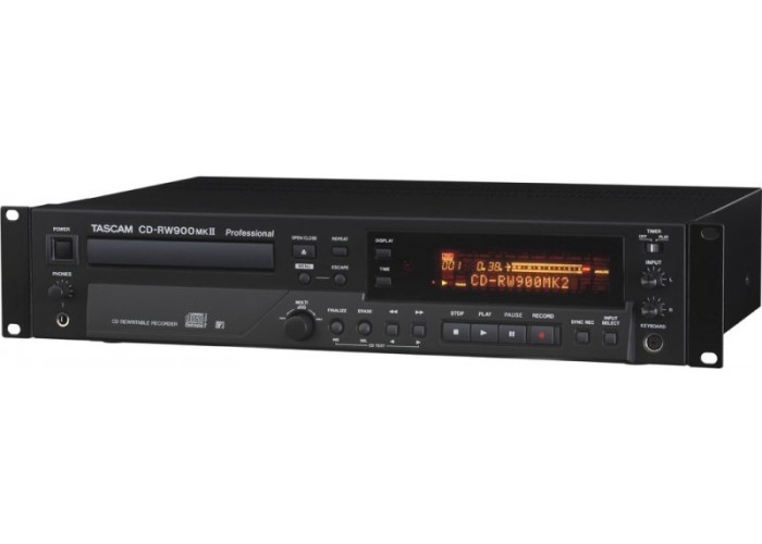 TASCAM CD-RW900MK2 профессиональный CD-рекордер с возможностью воспроизедения MP3