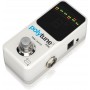 TC ELECTRONIC POLYTUNE 3 MINI - хроматический тюнер с полифоническим режимом и отключаемым буфером