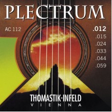 Thomastik AC112 Plectrum Комплект струн для акустической гитары, сталь / бронза, 012-059