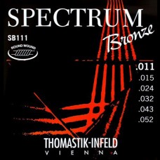 Thomastik SB111 Spectrum Bronze Комплект струн для акустической гитары, сталь / бронза, 011-052