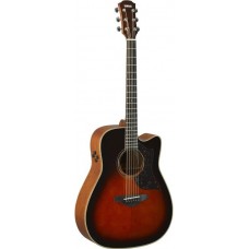 YAMAHA A3M ARE Tobacco Brown Sunburst электроакустическая гитара с вырезом